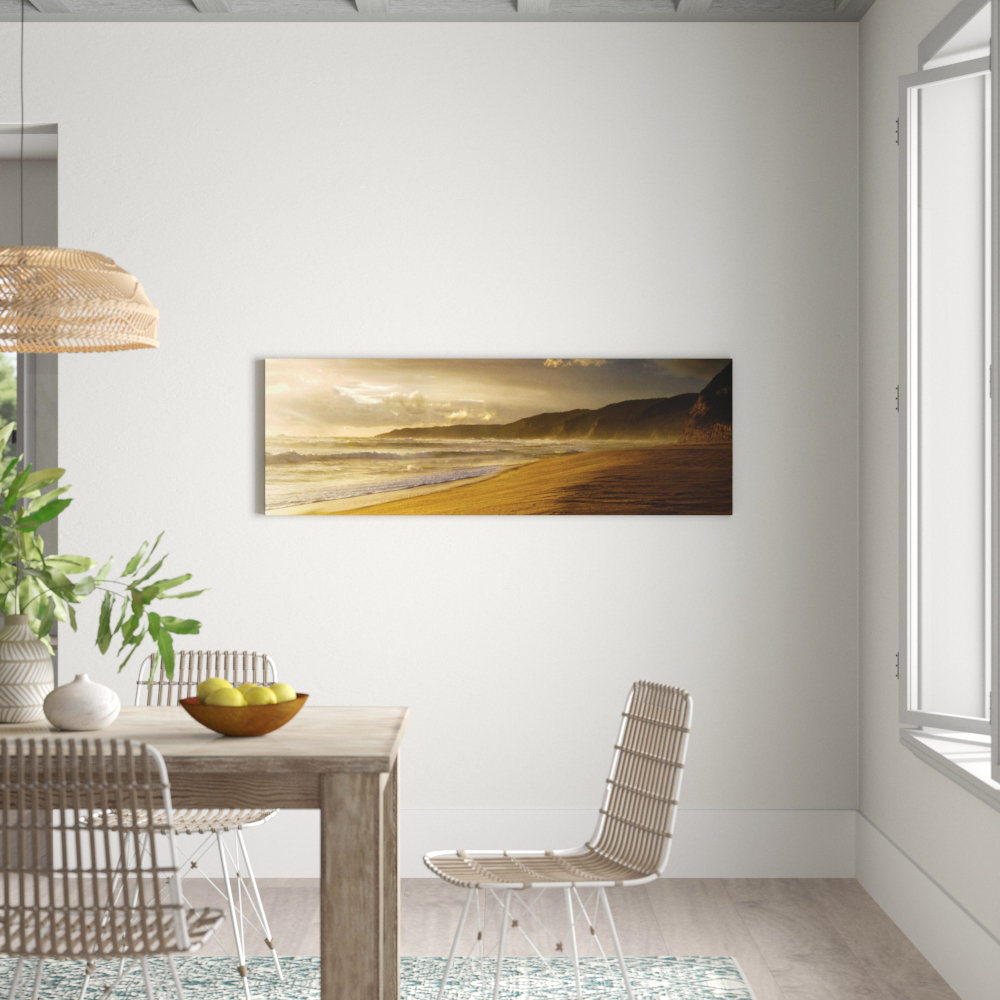 Johanna Gold by Andrew Photographic Print Wrapped on Canvas in Brown