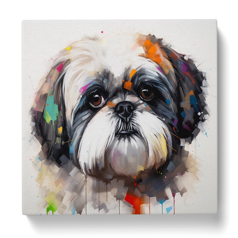 Modern Wall Art - Wrapped Canvas, 35cm H x 35cm W x 3cm D