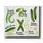 Toile épique «Cucumbers» par Elizabeth Caldwell, 30 po x 26 po-117539925