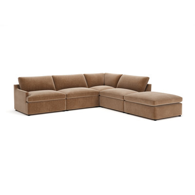 Canapé modulaire rembourré 5 pièces Essex