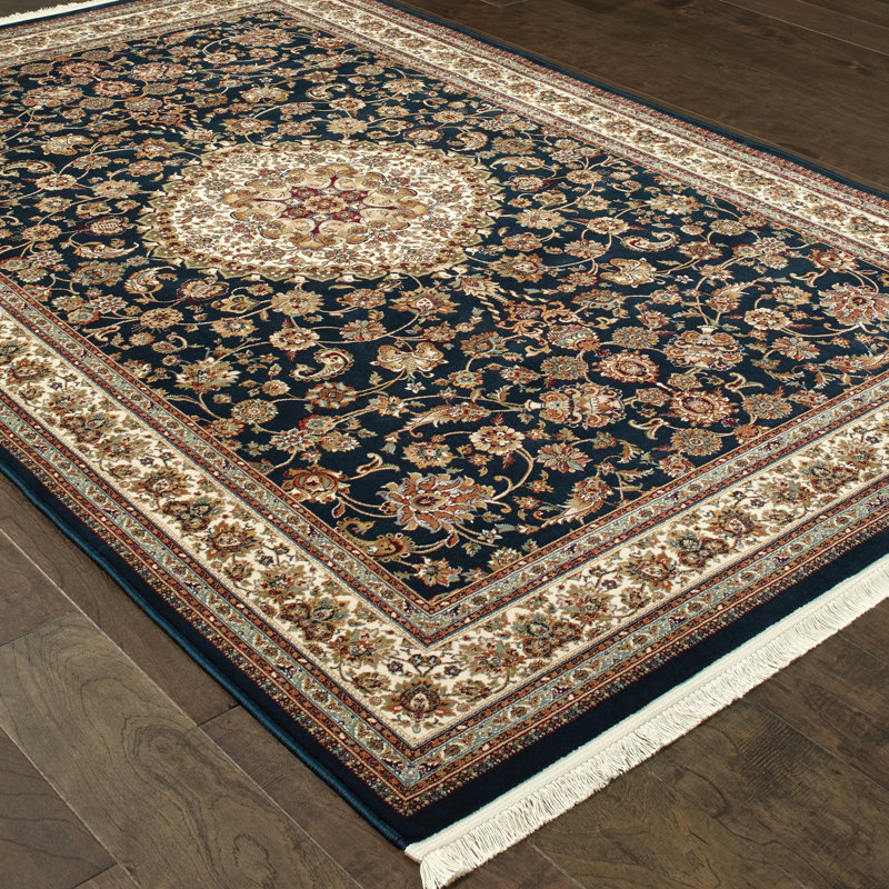 Knepp Oriental Indoor Rug, Rectangle 3'10" x 5'5"