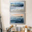 Vent et eau - Ensemble de 2 reproductions d'art sur toile encadrées-802966957-803144837-803144857