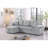 Upholstered L-Shaped Sectional Reversible-219640705
