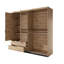 Givry 4 Door Manufactured Wood Wardrobe