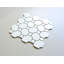 Carreau de mosaïque géométrique mat en porcelaine mat 10,52 po x 10,52 po Porcetile Dot-36931455