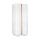 Single Light Glass Dimmable Flush Mounted Sconce