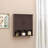 Minimalist style bathroom wall cabinet with 2 doors and adjustable shelves-71780611