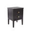 Amiere 42cm W Solid + Manufactured Wood Bedside Table-1605791140