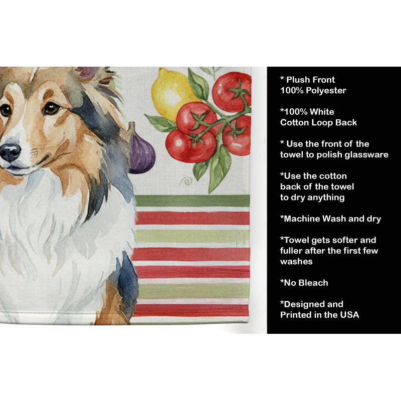 Serviette de cuisine Sable Sheltie, Sable Sheltie