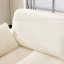 Canapé modulaire modulaire 2 places avec coussins en chenille