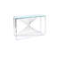 Cherita 120cm Glass Top Console Table