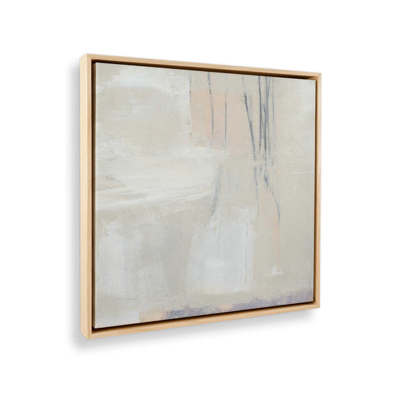 " Gentle Abstract Layers II ", 24.75" H x 24.75" W, American Maple