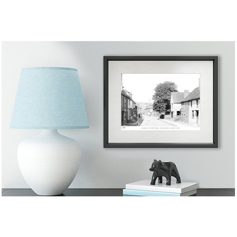 Bishop's Stortford, Hockerill Street 1899 - Single Picture Frame Print, 60cm H x 80cm W x 2.3cm D