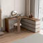 Coiffeuse avec miroir lumineux, 6 tiroirs