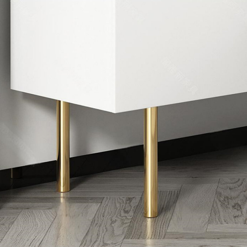Buffet haut de gamme à grande capacité, H 33,46 po x l 62,99 po x P 17,72 po, Blanc