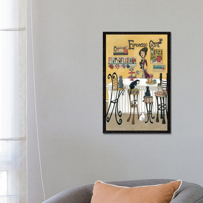 Espresso Cafe' by Jamie Morath - Print on Canvas