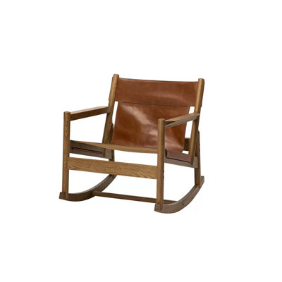 Retro All Solid Wood Simple Rocking Chair Solid Wood Rocking Chair