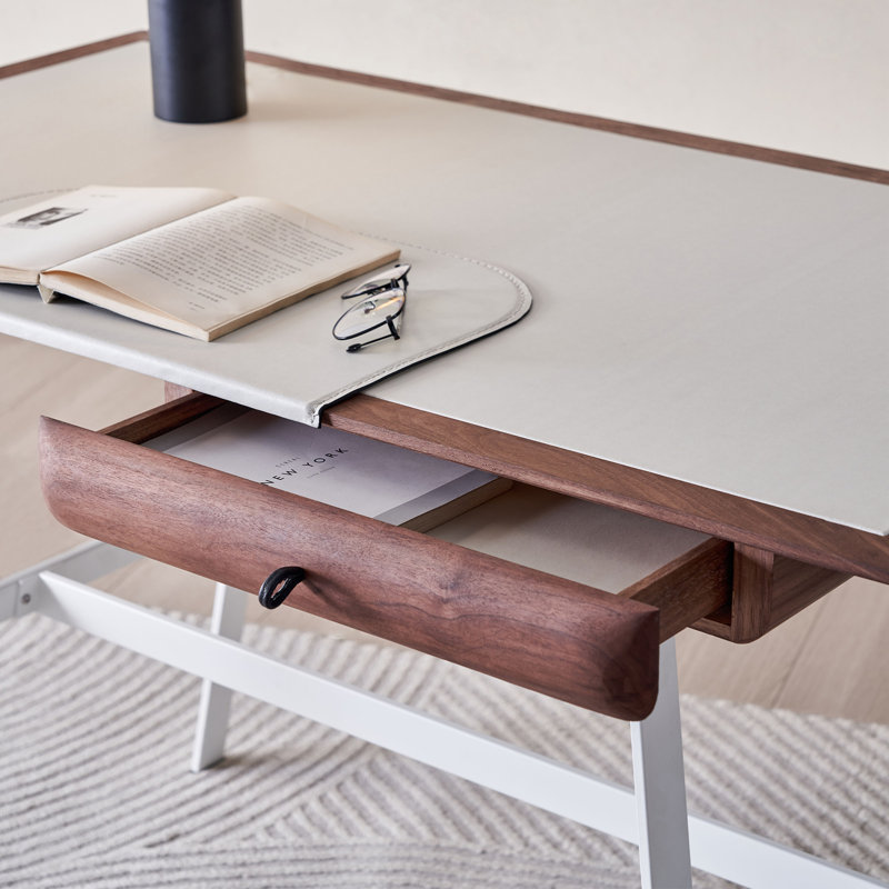 Bureau à domicile 47 po style italien, Blanc