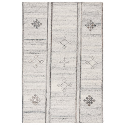 Jax Hand Tufted Brown / Beige Rug