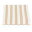 Store fixe Awntech Nantucket, 225 cm x 79 cm x 61 cm, rayures lin/blanc-28213169-113767683