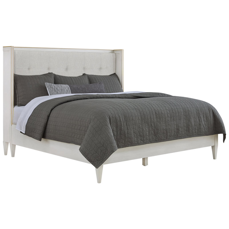 Camille Linen Bed, Queen