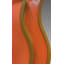 Miroir rond festonné Ethan - orange-711912271