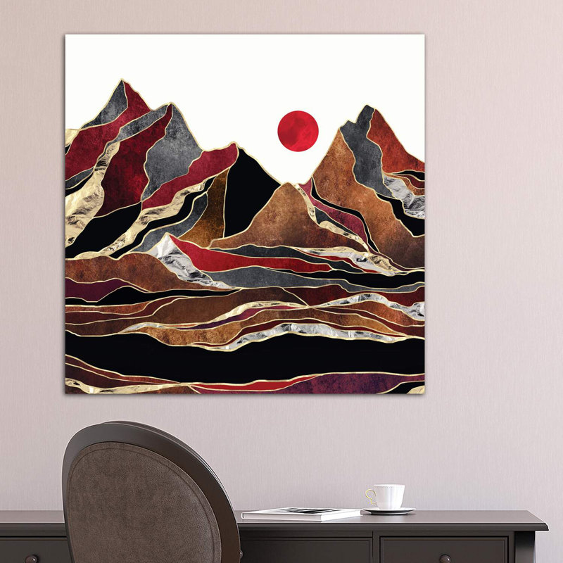 Copper Vista - Wrapped Canvas Print, 93.98 cm H x 93.98 cm W x 1.91 cm D