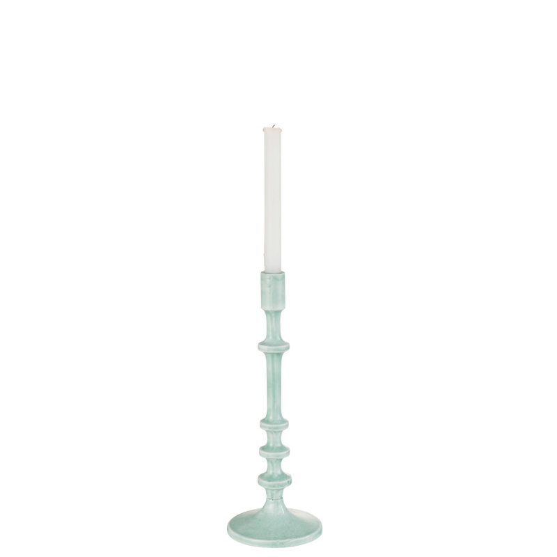 Tabletop Candlestick, Blue