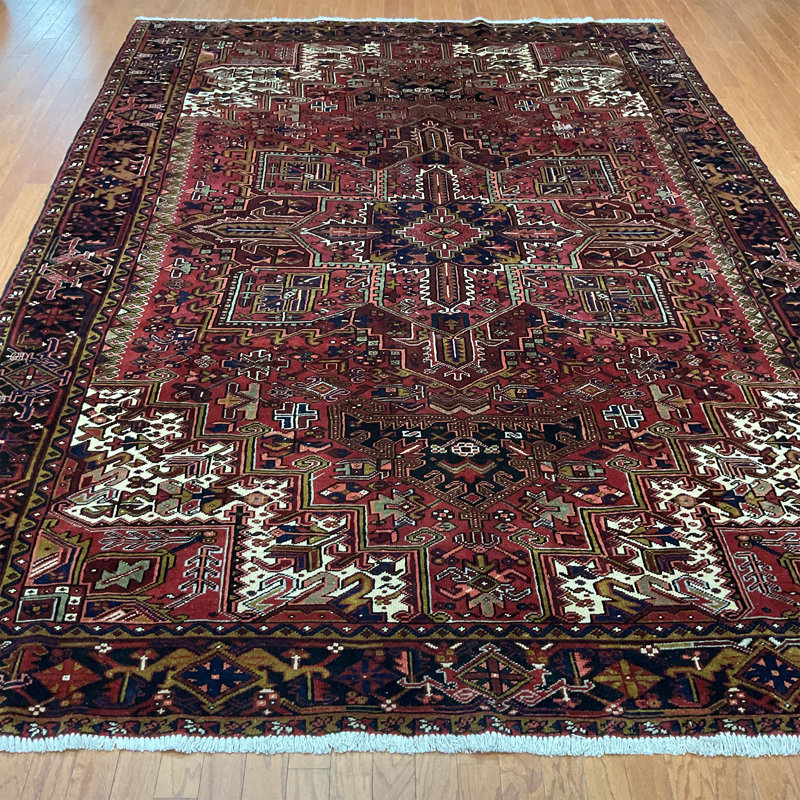 HERAT ORIENTAL Handmade Heriz Wool Rug
