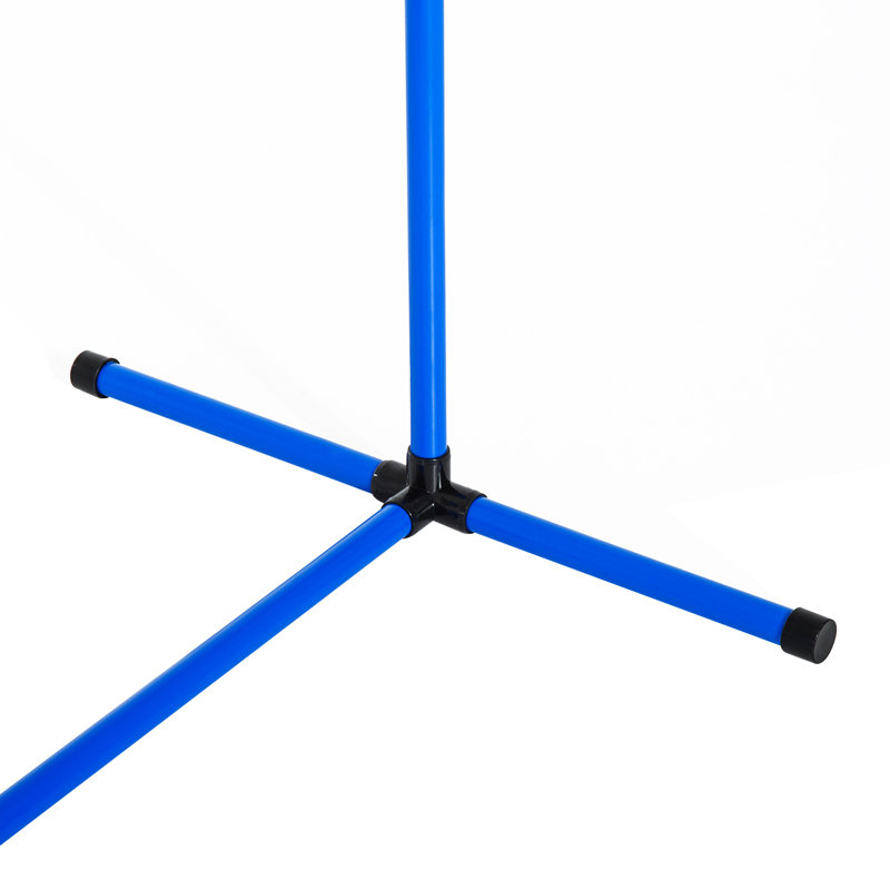 Blue Adjustable Dog Agility Training Jump Bar Set with Carry Bag