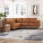 Elbing Upholstered L-Shaped Sectional Symmetrical