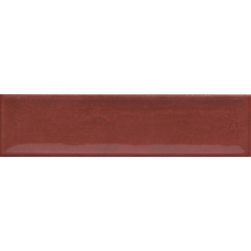 Raku 3 In. X 12 In. Glossy Ceramic Wall Tile (6.3 Sq. Ft./Case), Ruby 