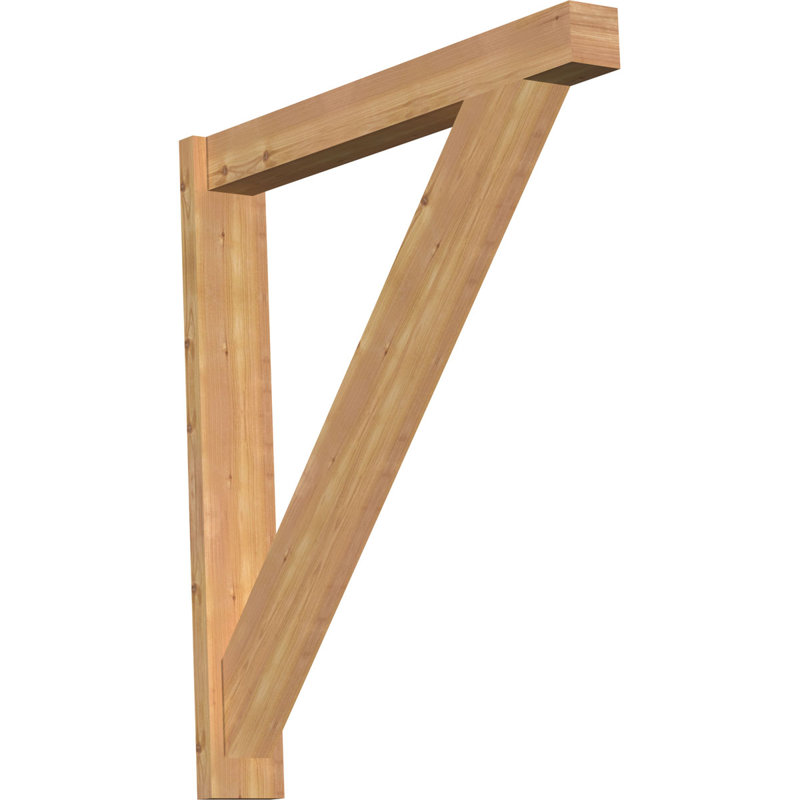 Pavé traditionnel traditionnel, P 22 po x H 30 po, Cèdre rouge de l'Ouest l 5 1/2 po (lisse)
