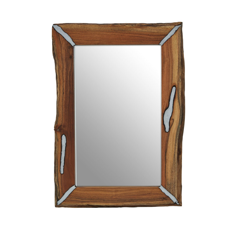 Cairns Solid Wood Flat Wall Mirror