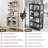 67-inch LED Bar Cabinet with Power Outlets, Multi-Functional Liquor Wine Storage & Coffee Bar Station-1739655582