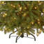 Mini sapin de Noël artificiel Company, vert, sapin de Dunhill, lumières blanches, comprend 4 pieds