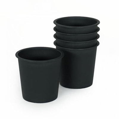 5" Round Nursery Plant Pot 5-Pack