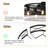 18" Farmhouse Reversible Caged Ceiling Fan with Light Kit and Remote