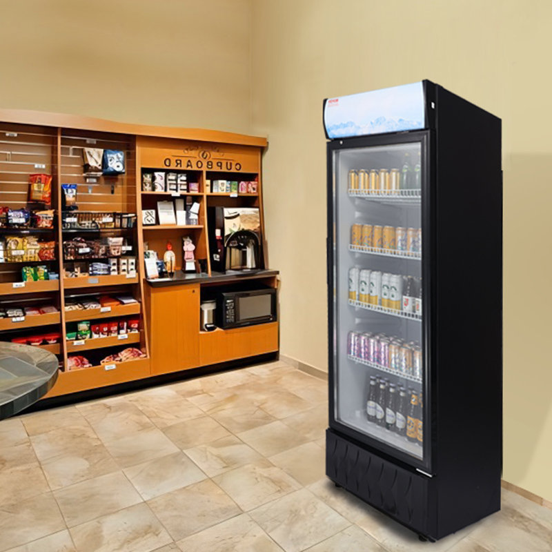 Vitrine réfrigérée de 9,7 pieds cubes VEVOR - 21,18 po