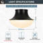 Plafonnier encastré 1 lumière Chelsea-109883190