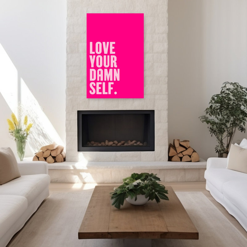 Art contemporain contemporain abstrait, H 48 po x l 32 po