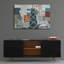 Art mural en verre «Hey Chicago 3» par Michael Mullan-1950705374
