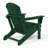 Shawnna Weather-Resistant Foldable Outdoor Adirondack Chair-655244324