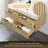 Livia 48" Wall-mounted Single Bathroom Vanity with White Artificial Drop-in Sink without Mirror