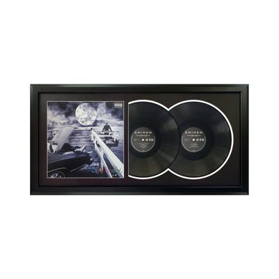 Eminem "The Slim Shady LP" Framed Double Record with Black Mat