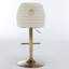 Tabouret de bar rotatif 2 pièces Janney-644958568