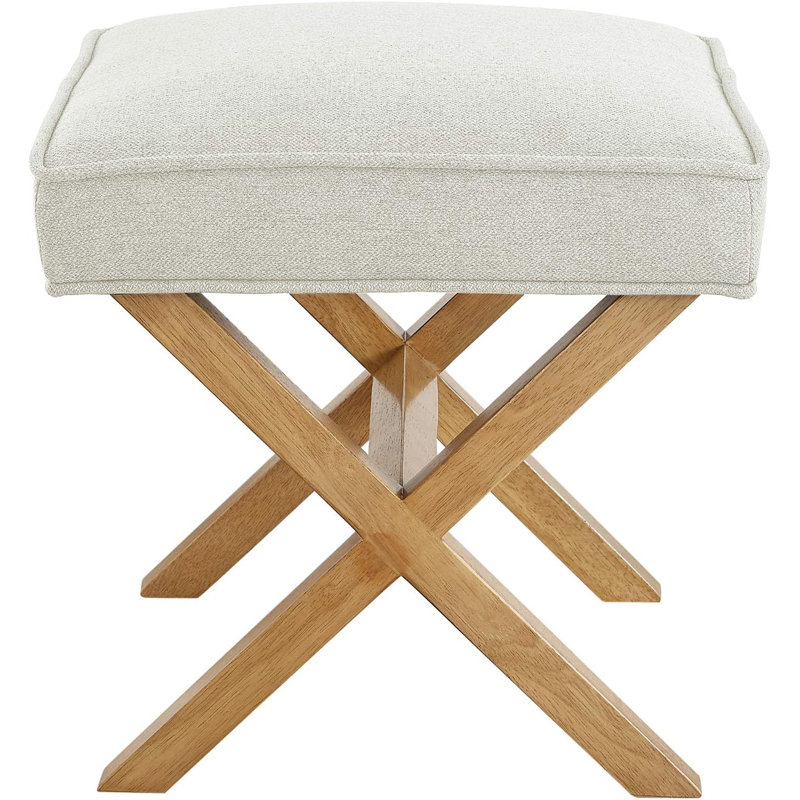 Everheart Solid Wood Accent Stool