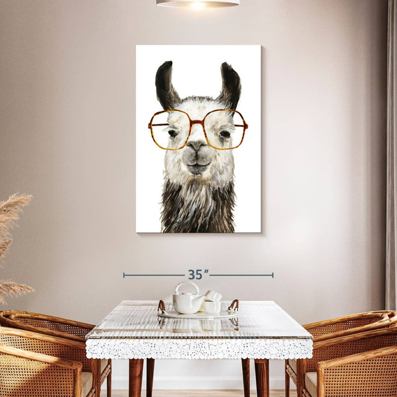 Brampt Hip Llama III, 45" H x 30" W