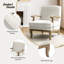 Ensemble de salon 3 pièces avec fauteuils et table de bout à 3 tiroirs Amilio-170337417