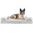 Quilted Orthopedic Bolster Sofa Pet Bed-1689163321-1689163324-1701514316